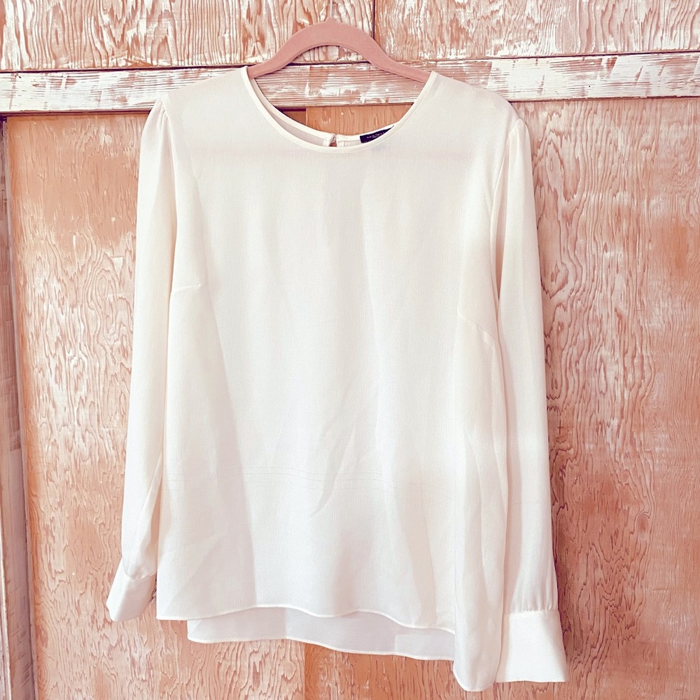 Ann Taylor Factory Long Sleeved Blouse, Large